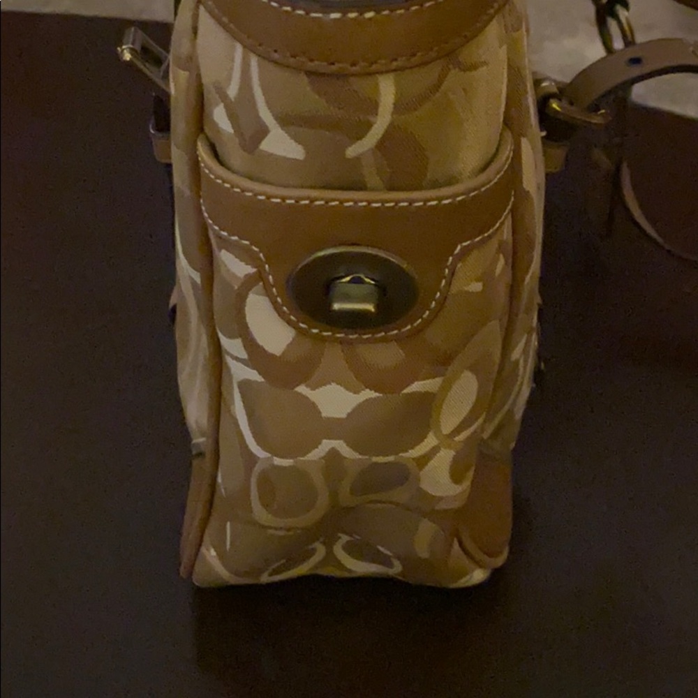 Coach Signature Purse - Picture 3 of 7